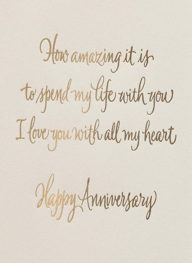 Papyrus Anniversary Card (With All My Heart) - Image 3
