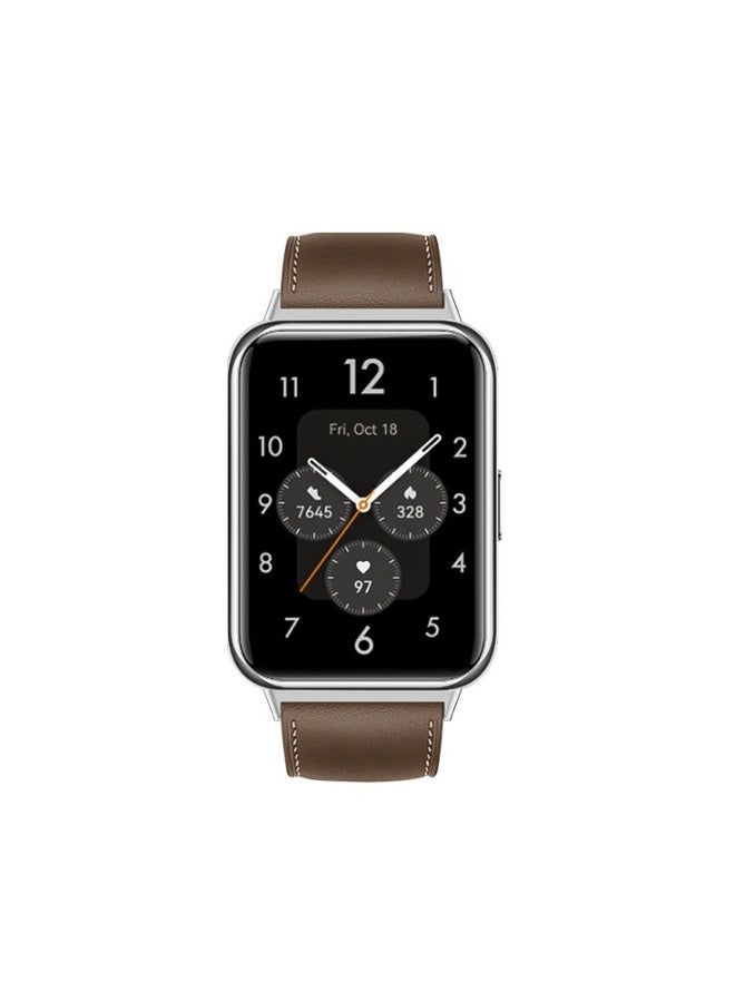 NIBEMINENT leather Band for Huawei watch fit 2  - Image 3