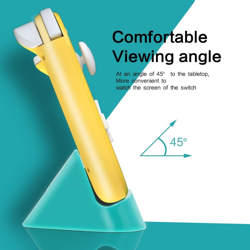 Switch Lite Charging Dock 2.2 X 2.2 X 1.4-Inch Turquoise Compact Charging Base - Quick Reliable 2 To 2.5 Hours Recharge for Desk Shelf Gaming Setup - Image 5