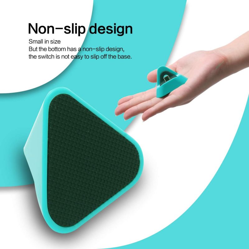 Switch Lite Charging Dock 2.2 X 2.2 X 1.4-Inch Turquoise Compact Charging Base - Quick Reliable 2 To 2.5 Hours Recharge for Desk Shelf Gaming Setup - Image 3