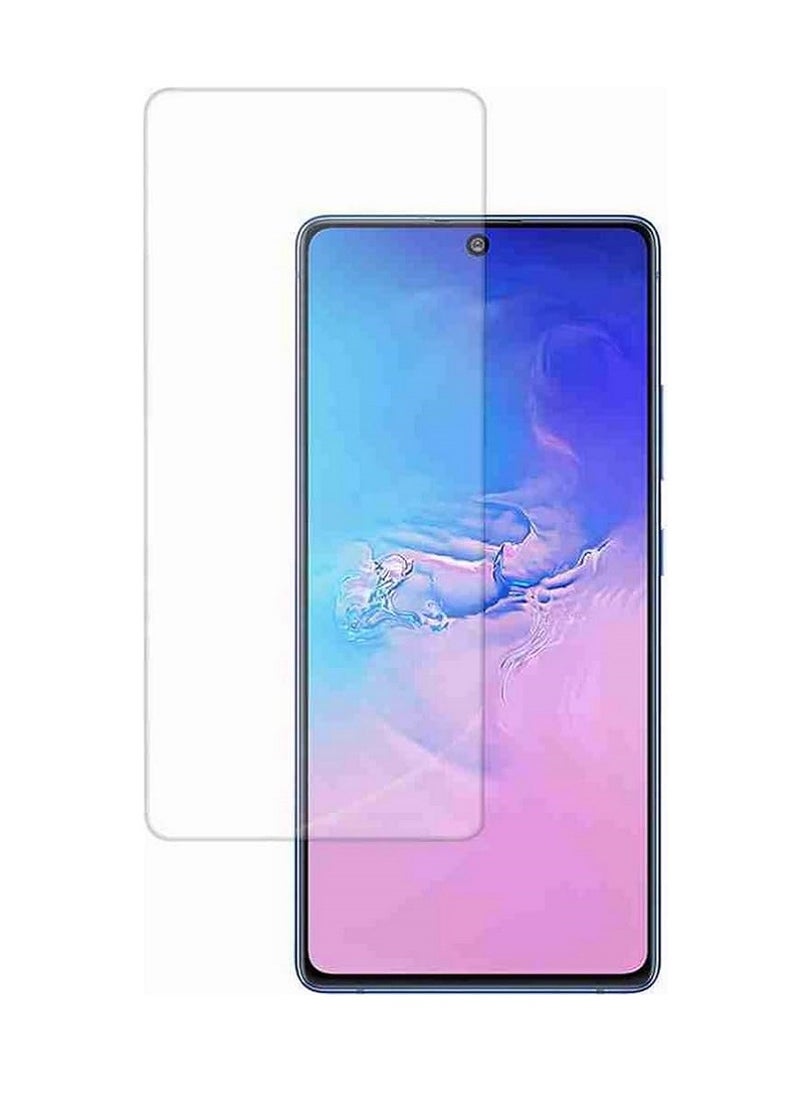 Super Tempered Glass Screen Protector Clear Designed For Samsung Galaxy S10 Lite Full Screen Coverage And Bubble Free - Image 1