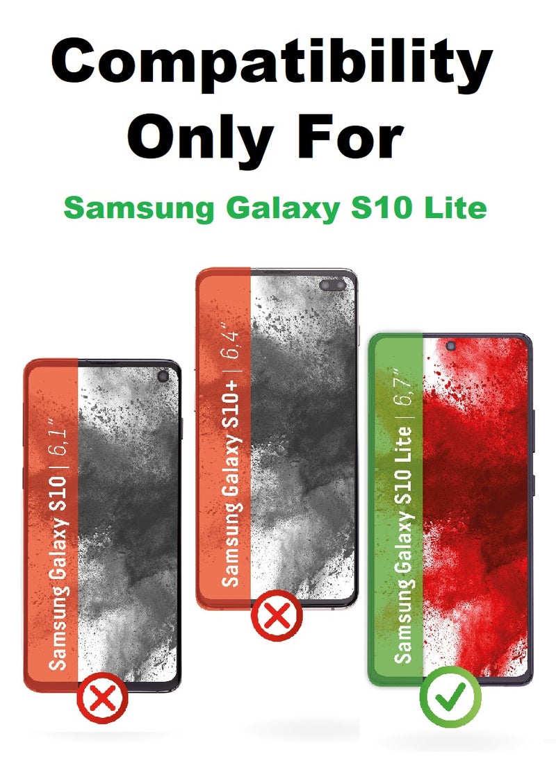 Super Tempered Glass Screen Protector Clear Designed For Samsung Galaxy S10 Lite Full Screen Coverage And Bubble Free - Image 3