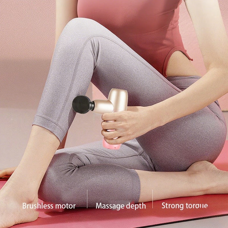 Small Portable Fascia Machine Massage Instrument 5 Gears Deep Relaxation Relax Muscles Relieve Soreness Auto-off Protection - Image 5