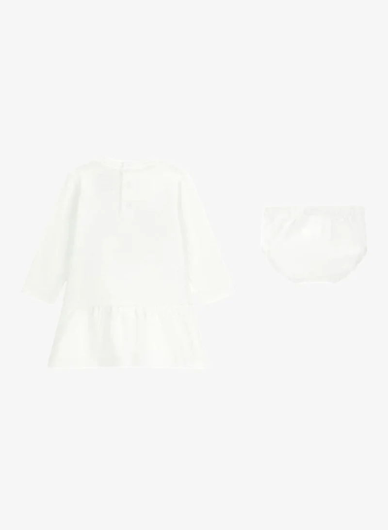 GUESS Infant Long Sleeve Mini Dress And Panty