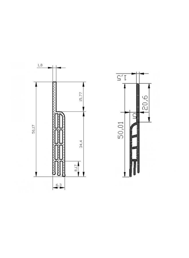 Bluejw Door Slit Door Bottom Special Door Barrier Sealing Strip Baffle Anti-cockroach American Style Anti-theft Door Anti-wind Anti-smoke Flavor Anti-insect Artifact  - Image 1