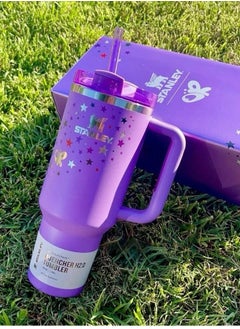 Olivia Rodrigo X Limited Edition Stanley Cup 400z Quencher H2.0 Flowstate Tumbler – SS Vacuum Insulated Cup with Reusable Lid and Straw for Water, lced Tea, Coffee & Smoothies - Perfect Gift ldea