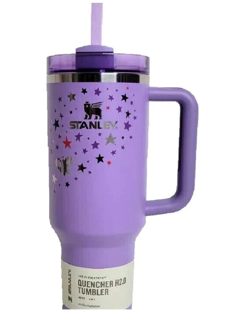 Stanley - Olivia Rodrigo X Limited Edition Stanley Cup 400z Quencher H2.0 Flowstate Tumbler – SS Vacuum Insulated Cup with Reusable Lid and Straw for Water, lced Tea, Coffee & Smoothies - Perfect Gift ldea - Image 1