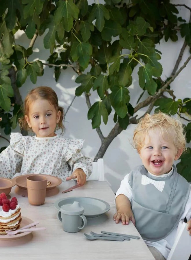 Elli Junior Cute gift set: Bib and Organic blanket/bodysuit with Gift Box