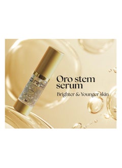 ORO STEM ORO Stem Cell Skincare Trio - Face Serum, Hydrating Face Gel & Daily Facial Cleanser with Natural Extracts- Anti-Aging,Hydrating & Purifying- Complete Facial Skincare Set for Radiant Skin.Luxury Gift  - Image 4