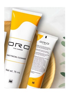 ORO STEM ORO Stem Cell Skincare Trio - Face Serum, Hydrating Face Gel & Daily Facial Cleanser with Natural Extracts- Anti-Aging,Hydrating & Purifying- Complete Facial Skincare Set for Radiant Skin.Luxury Gift  - Image 5