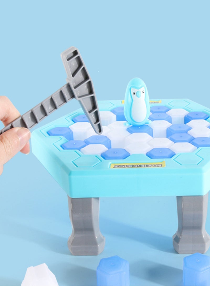 Bang Penguin Toys, Ice Breaker Wall Toys, Penguin Knocking Ice Table Game Parent-child Interactive Educational Toys  - Image 3
