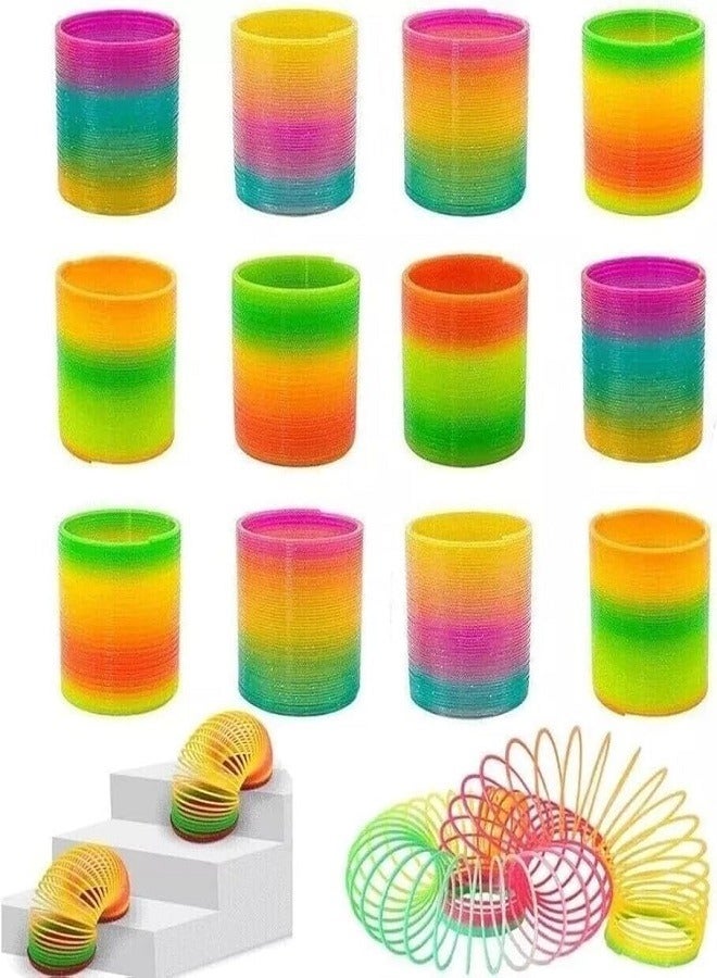 Rainbow Magic Bouncy Fidget Toy, 12 Pcs - Multicolor