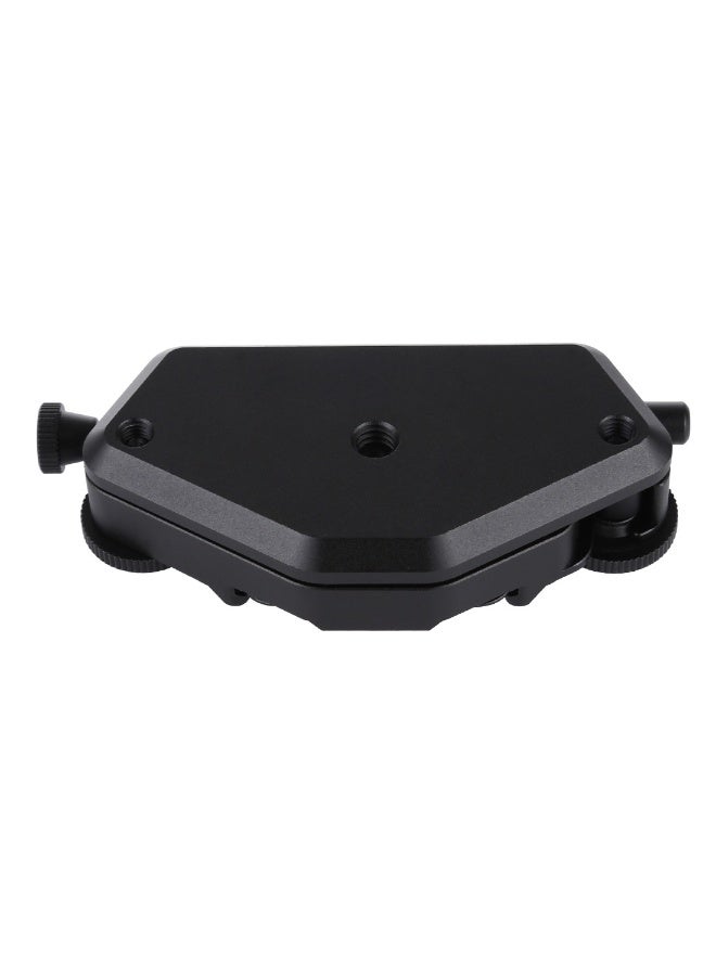 بولوز مشبك خصر سريع التحرير مع لوحة تركيب سريعة من الألمنيوم CNC – متوافق مع قواعد ARCA وManfrotto - Image 2