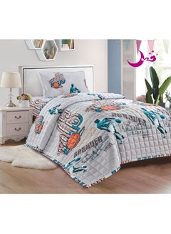 3-Piece Compressed Comforter Set Microfiber