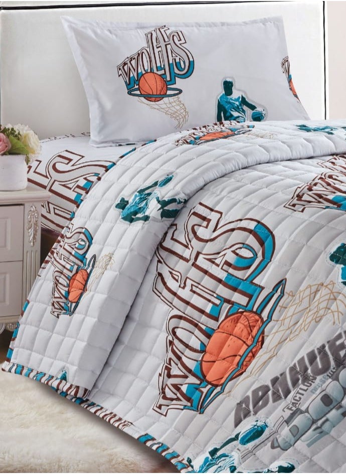 Moon - 3-Piece Compressed Comforter Set Microfiber - Image 1
