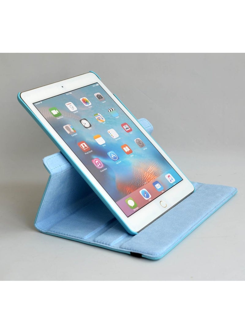 iPad Case 9.7 Inch Cover Case for iPad 6 (6th Generation iPad 2018) / iPad 5 (5th Generation iPad 2017) and iPad Air 1 / iPad Air 2 360 Degree Rotation Smart Sleep Wake Case iPad Cover - Image 4