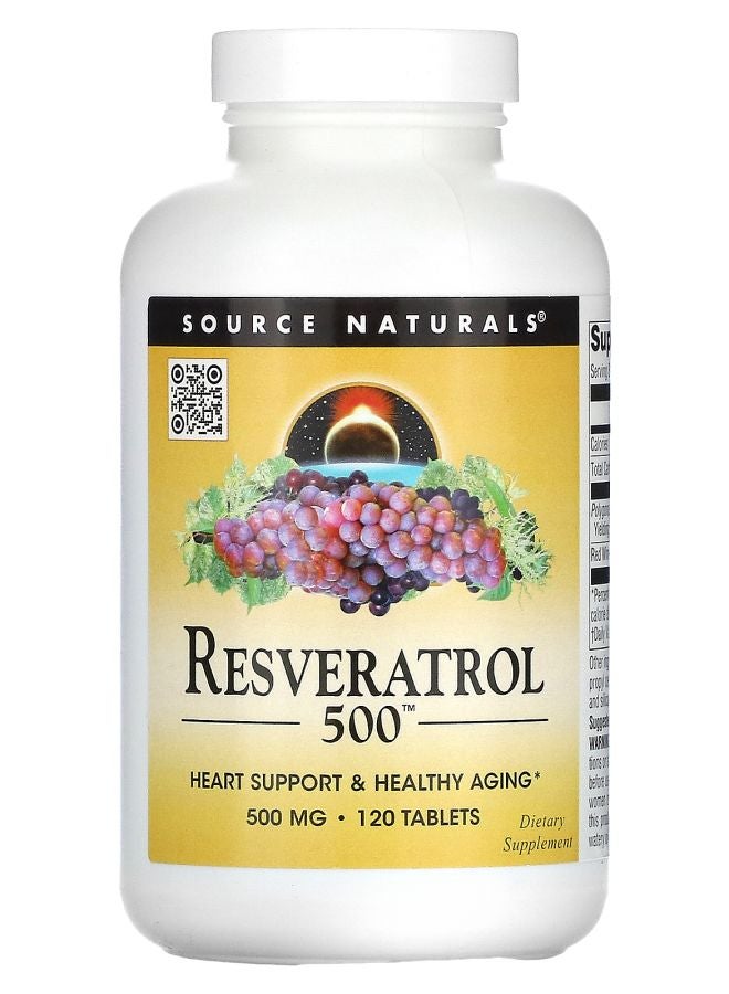 Resveratrol 500™ 500 mg 120 Tablets