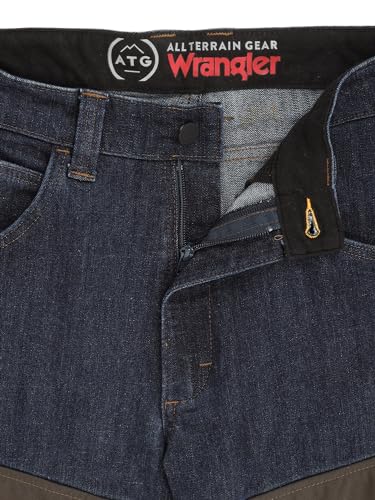 ATG by Wrangler Men's Upland Pant, Denim/turkish Coffee, 40W x 30L - Image 5