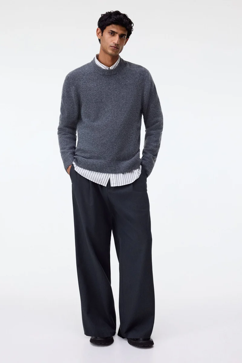 H&M Regular Fit Brushed jumper
