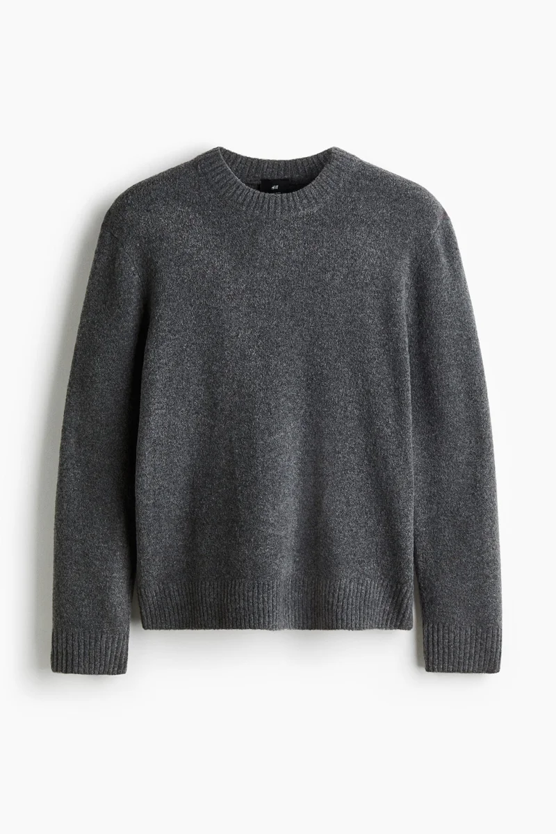 H&M  Regular Fit Brushed jumper for Men | Best Price UAE