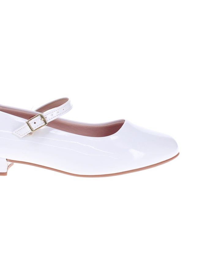 MOLEKINHA Solid Mid Heel School Shoes - Image 2