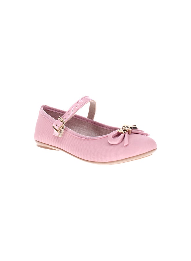 MOLEKINHA Solid Mid Heel School Shoes - Image 1