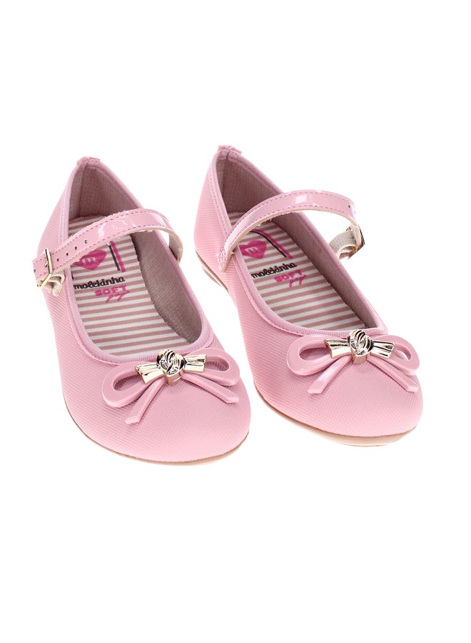 MOLEKINHA Solid Mid Heel School Shoes - Image 5