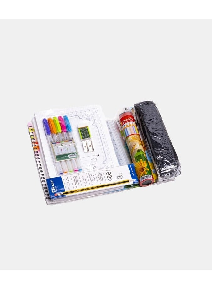 Alba school supplies assortment of 9 items 12 pieces - Image 1