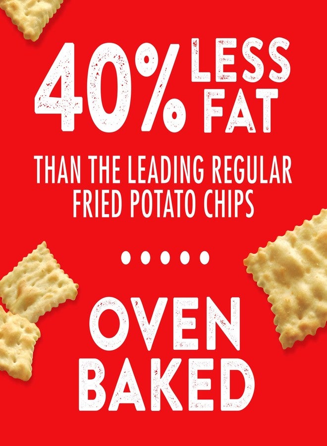 RITZ Toasted Chips Sour Cream and Onion Crackers, Lunch Snacks, 10-1.0 oz Snack Packs - Image 4