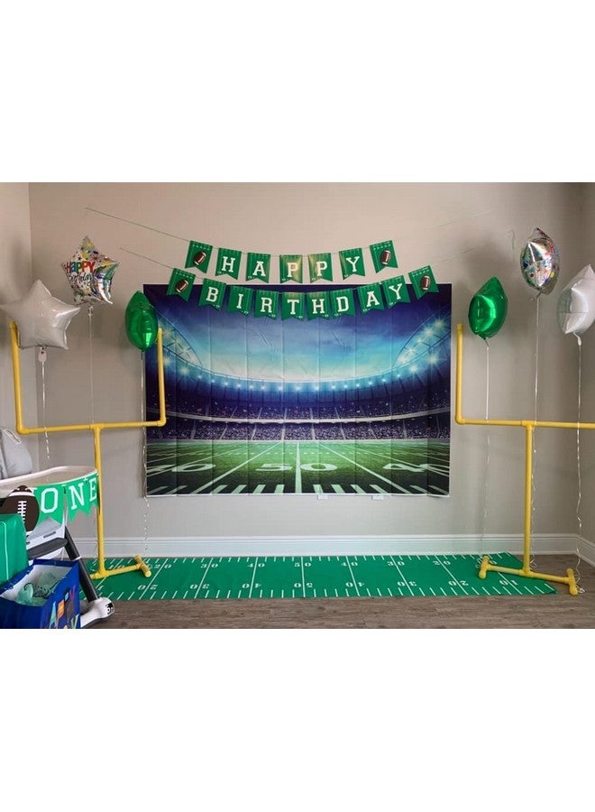 INRUI Ruini Football Field Photography Backdrop Football Field Auditoriumlight Themed Party Backdrop 7X5Ft - Image 4