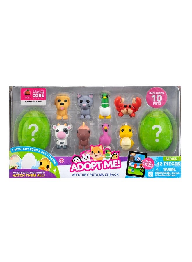 ADOPT ME! Adopt Me! 10 Pack Mystery Pets - Series 1-10 - Top Online Game - Exclusive Virtual Item Code Included - Fun Collectible Toys for Kids Featuring Favorite Pets, Ages 6+  - Image 2