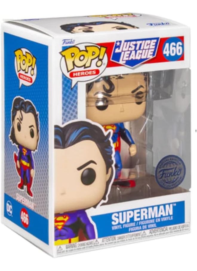 Funko Pop! - Justice League Superman Vinyl Collectible Figure Limited Edition Exclusive 66620 - Image 1