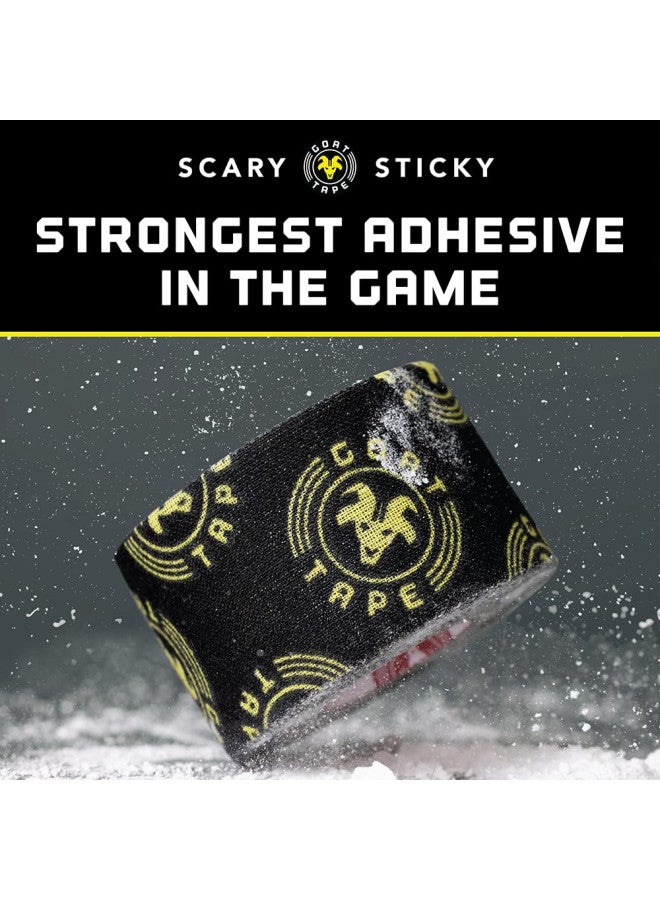 Goat Tape Scary Sticky Premium Hook Grip Tape, Athletic Tape for Cross Training, Weightlifting Tape, Cross Training Accessories, Sports Grip Tape - 30 Feet Long, White/Black, 1 Roll - Image 1