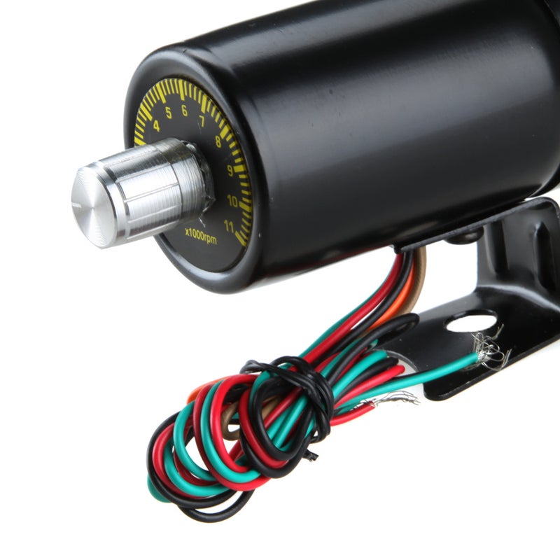 Automobile Tachometer 1K-11K RPM Adjustable Set Value - Eye-catching Blue LED Light Car Shift Light for 4, 6 or 8 Cylinder Automobile Drivers - Image 2