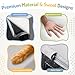 Rinnebbit 6Piece Foam Climbing Blocks for Toddlers Baby Climb and Crawl Soft Foam Play Set Machine Washable Cover Indoor Activity Play Structures Climbing Toys for Toddlers 13 Gray - Image 4