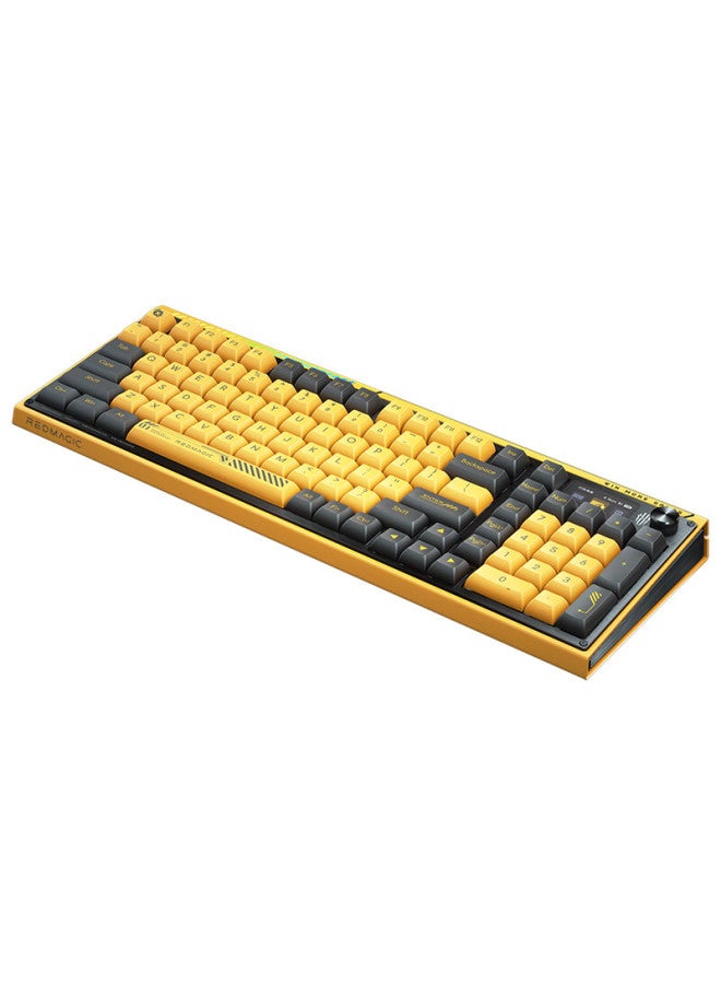 Nubia Redmagic Gk001j Super Edition 100-key Wireless/bluetooth Tri-mode Customizable Mechanical Gaming Keyboard Ttc Silver Speed V2 Switch Personalized Display - Image 4