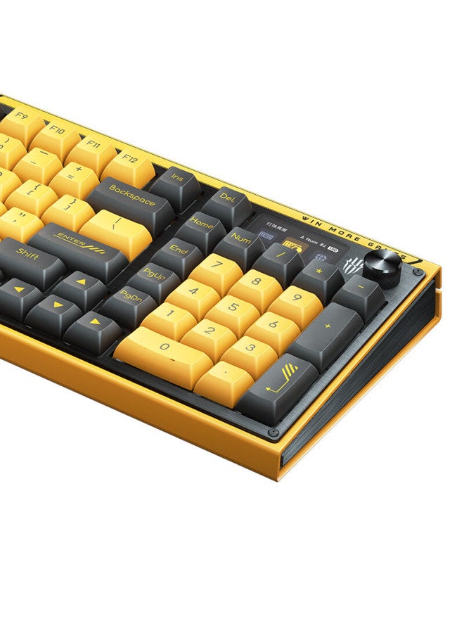 Nubia Redmagic Gk001j Super Edition 100-key Wireless/bluetooth Tri-mode Customizable Mechanical Gaming Keyboard Ttc Silver Speed V2 Switch Personalized Display - Image 3