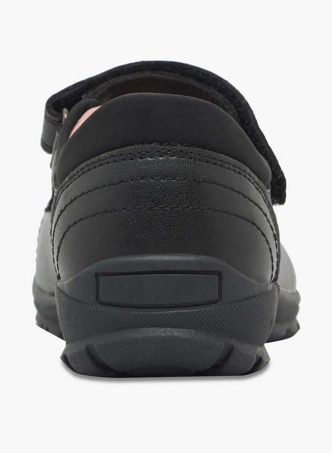 JUNIORS Girls Hook & Loop Mary Jane School Shoes - Image 5