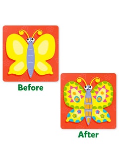 Skillmatics Fun with Foam Animals, No Mess Felt Sticker Art for Kids, 3D Foam Stickers, DIY Craft Kits, Gifts for Boys & Girls Ages 3, 4, 5, 6, 7  - Image 5