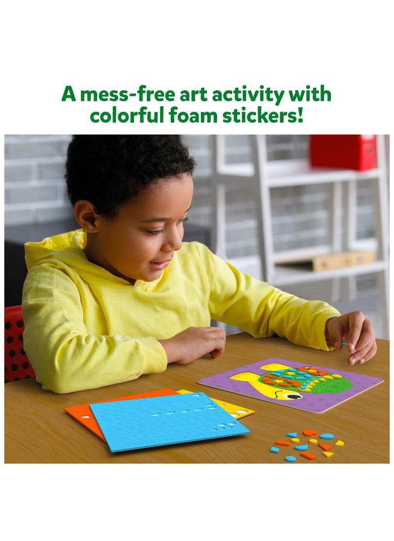 Skillmatics Fun with Foam Animals, No Mess Felt Sticker Art for Kids, 3D Foam Stickers, DIY Craft Kits, Gifts for Boys & Girls Ages 3, 4, 5, 6, 7  - Image 3