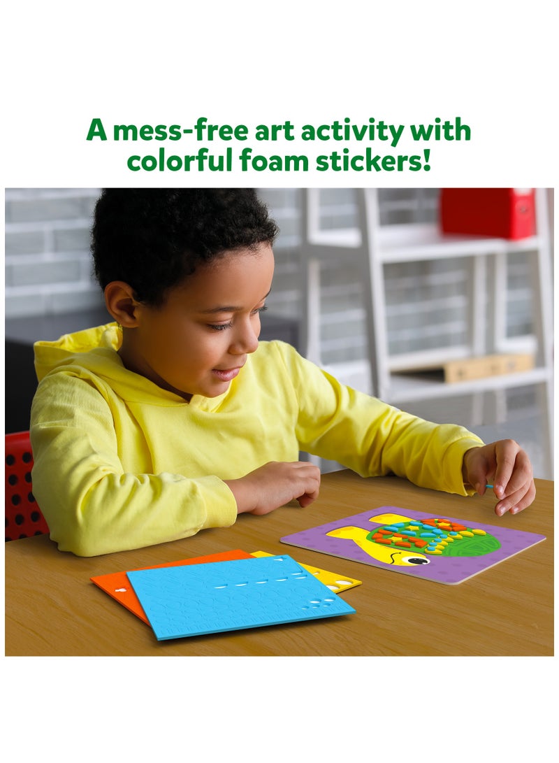 Skillmatics Fun with Foam Animals, No Mess Felt Sticker Art for Kids, 3D Foam Stickers, DIY Craft Kits, Gifts for Boys & Girls Ages 3, 4, 5, 6, 7 - Image 3