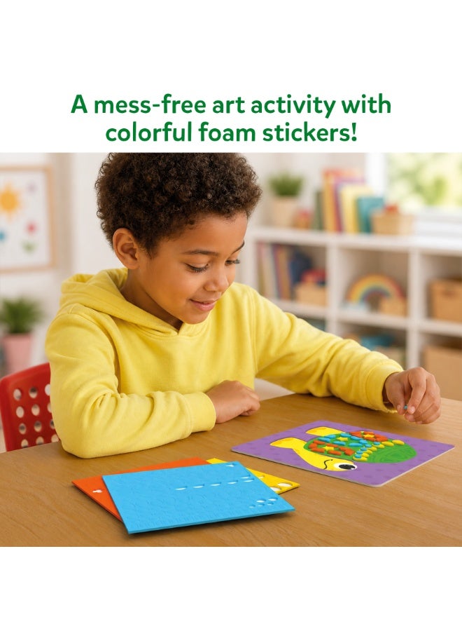 Skillmatics Fun with Foam Animals, No Mess Felt Sticker Art for Kids, 3D Foam Stickers, DIY Craft Kits, Gifts for Boys & Girls Ages 3, 4, 5, 6, 7 - Image 3