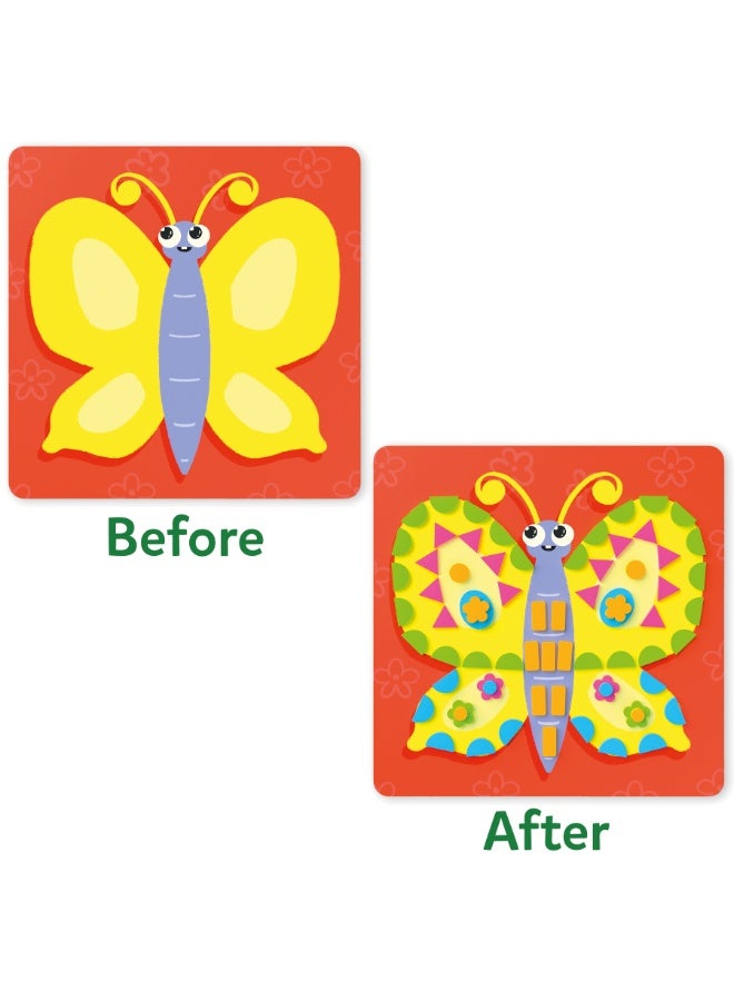Skillmatics Fun with Foam Animals, No Mess Felt Sticker Art for Kids, 3D Foam Stickers, DIY Craft Kits, Gifts for Boys & Girls Ages 3, 4, 5, 6, 7 - Image 5