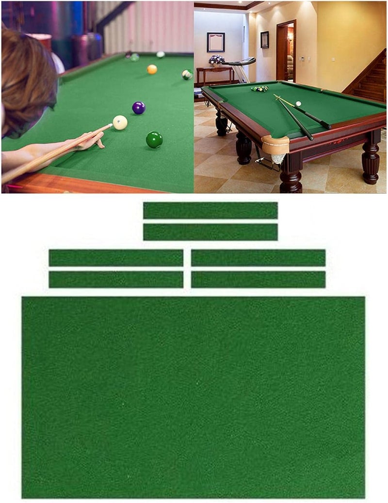 klarako Billiard Cloth, Table Felt, Snooker Indoor Sports Game Table Cloth with Cushion Cloth Strip - Image 4