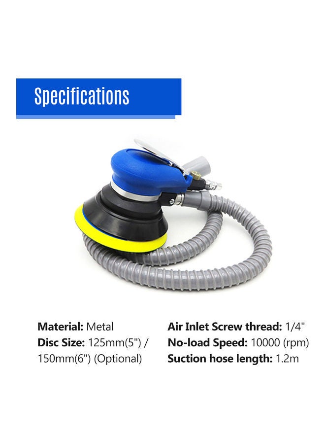 NIBEMINENT Vaccum Air Sander Tool Grey/Blue/Black - Image 2