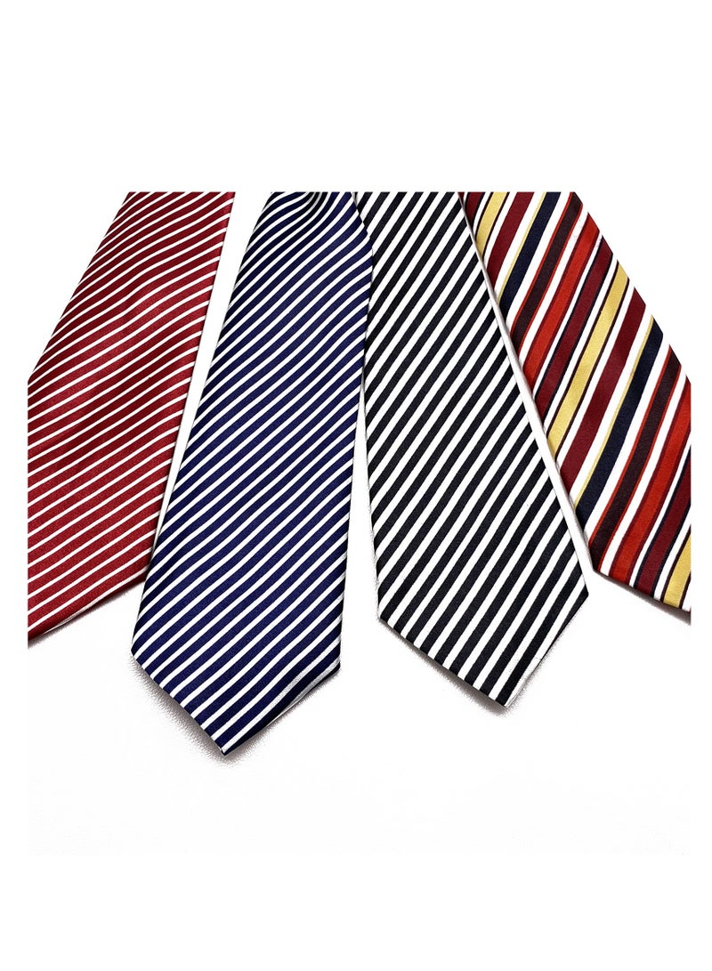 Boys Pre-Tied Neckties Business Neck Strap Tie To Girls To Attend Party Teen Match Shirt Neckwear Casual Collocation（C） - Image 5
