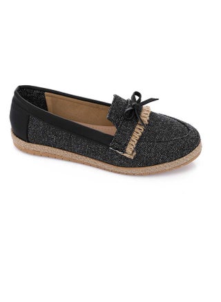 ICE CLUB Heather Black Textile Comfy Flat Shoes - pzsku/Z644AC009ACA8CE95A6D4Z/45/1746294476/3b17f0ca-0788-4878-b45d-642e217811ab