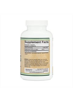 Double Wood Supplements Fadogia Agrestis, 600mg Per Serving - 180 Capsules  - Image 3
