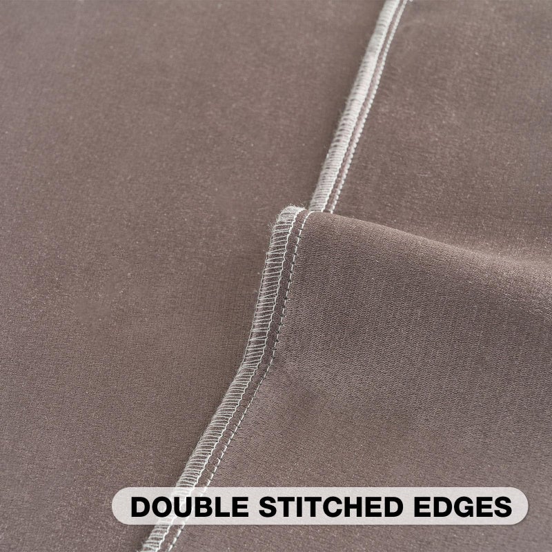 FUTEI Light Grey Chenille Decorative Throw Pillow Covers 18x18 Inch Set of 2,Soft Crushed Striped Texture Cushion Case,Modern Home Decor for Couch Bed Living Room - Image 4