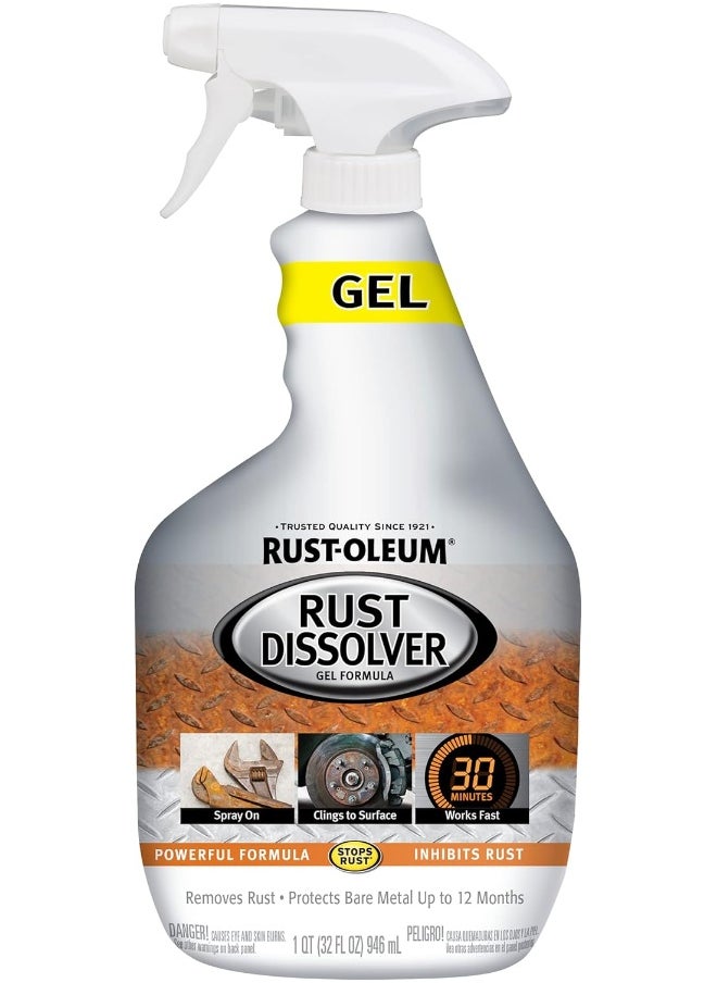 RUST-OLEUM 300112 Rust Dissolver Gel32 Oz  - Image 1